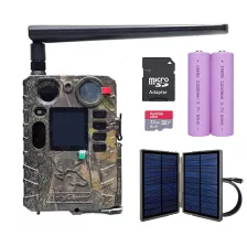   Boly Guard Draco BG410-MFP 4G email sender and cloud trail camera set with solar panel