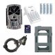 Boly Guard Deer BG590-24MHD trail camera kit (batteries+charger+SD card+security box+Python lock)