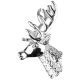 Jack Pyke Pin Badge Stag