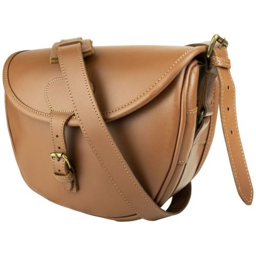 Jack Pyke leather cartridge bag tan