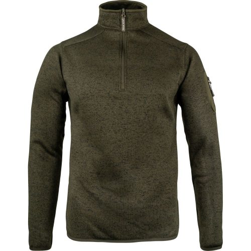 Jack Pyke Melange Quarter Zip Fleece green fleck L