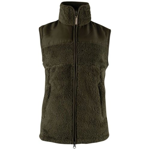 Jack Pyke Sherpa Fleece Gilet dark olive L