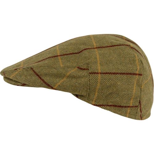 Jack Pyke Wool Blend flat cap tweed 58