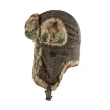 Jack Pyke Wool Blend Trapper Hat Brown size 61