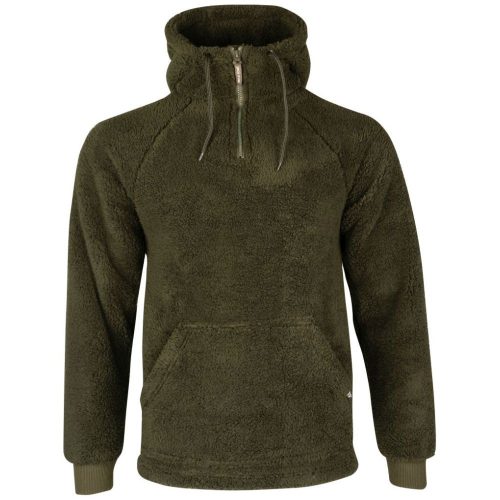 Jack Pyke Sherpa Fleece Hoodie dark olive L