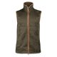 Jack Pyke Melange Fleece Gilet – Dark Olive Fleck XXXL