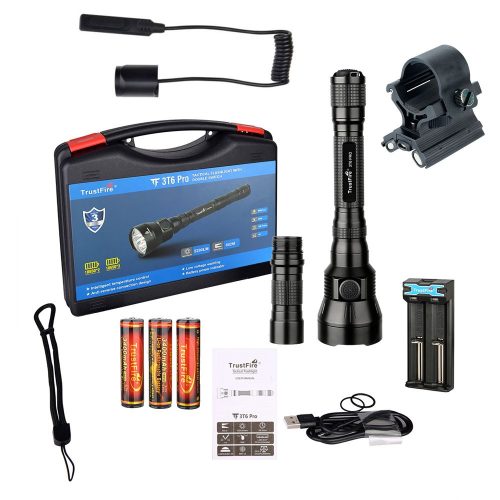 Trustfire 3T6 Pro LED Flashlight Hunter Kit