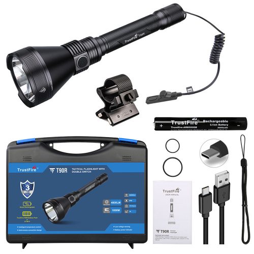 Trustfire T90R LED Flashlight Hunter Kit