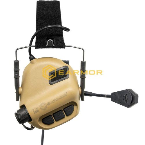 Opsmen Earmor M32 Electronic Hearing Protector tan